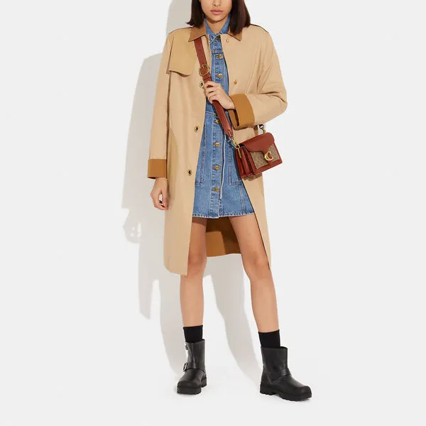 Zippered Shoulder Bag