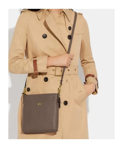 Top Zipper Shoulder Bag