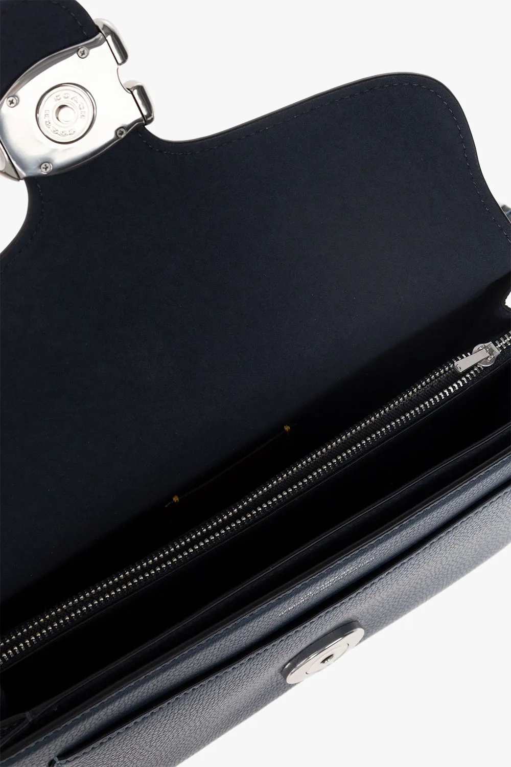 Tabby Logo Plaque Shoulder Bag