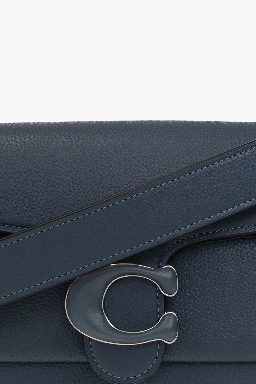 Tabby Logo Plaque Shoulder Bag