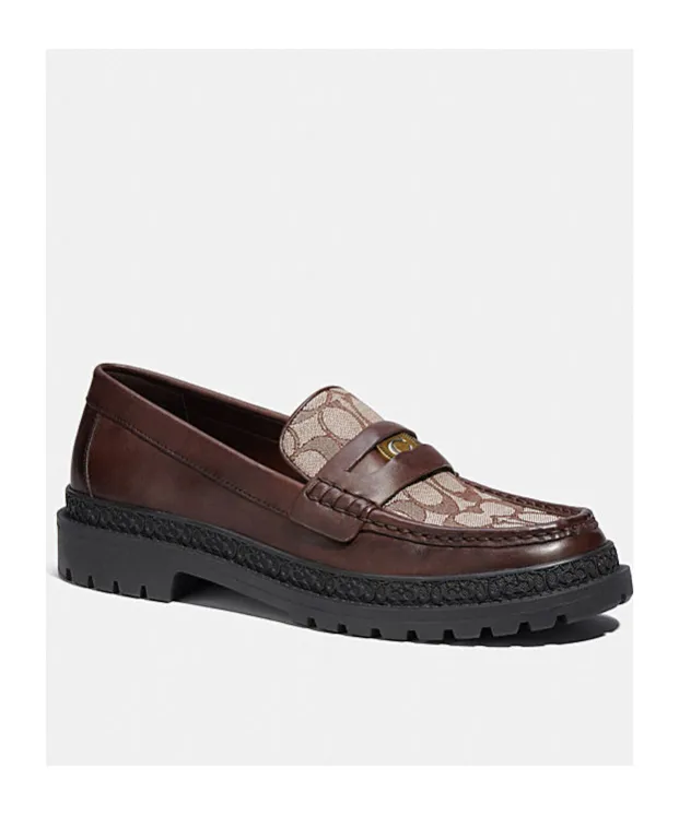 Monogram Jacquard Loafers