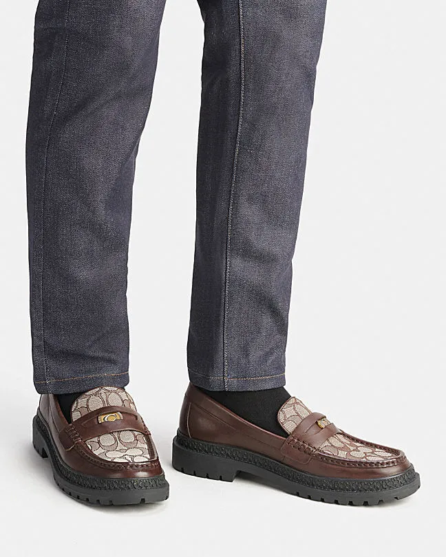 Monogram Jacquard Loafers