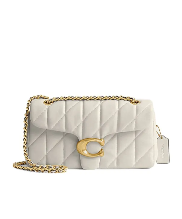 Tabby 26 Logo Plaque Quilted Crossbody Bag