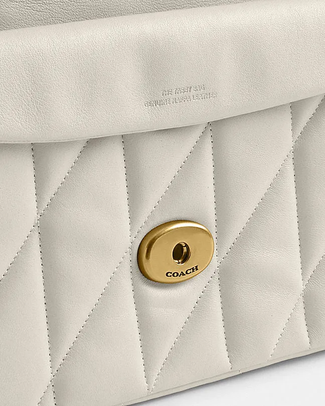 Tabby 26 Logo Plaque Quilted Crossbody Bag