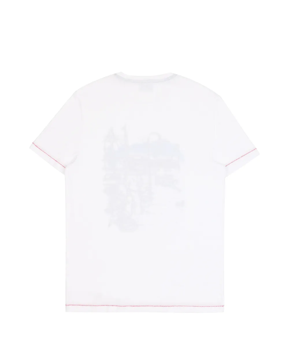 Round Collar Logo T-Shirt