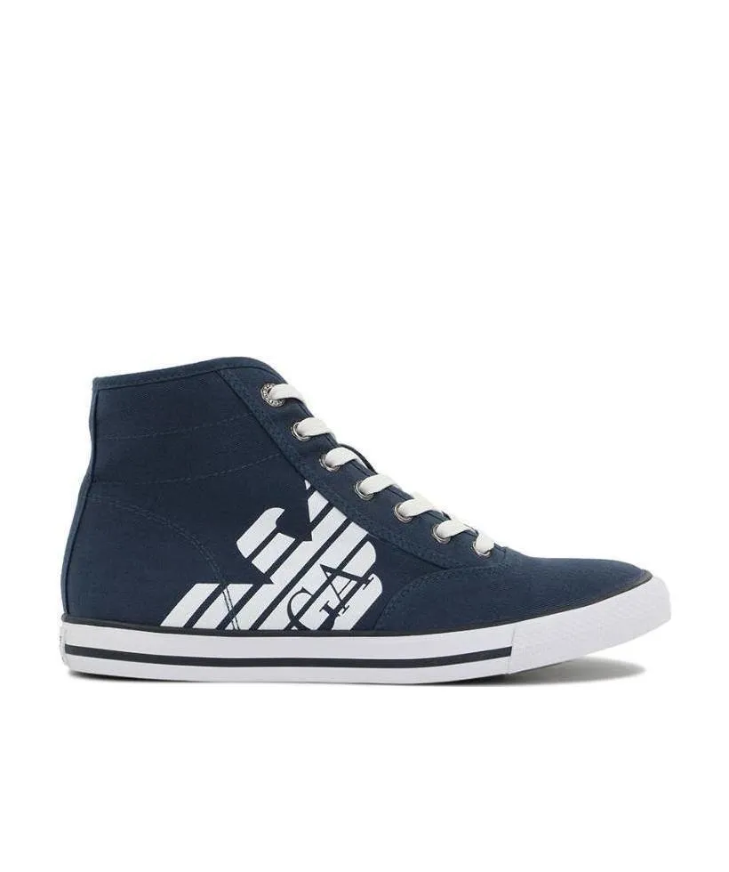 Logo High-Top Casual Sneakers