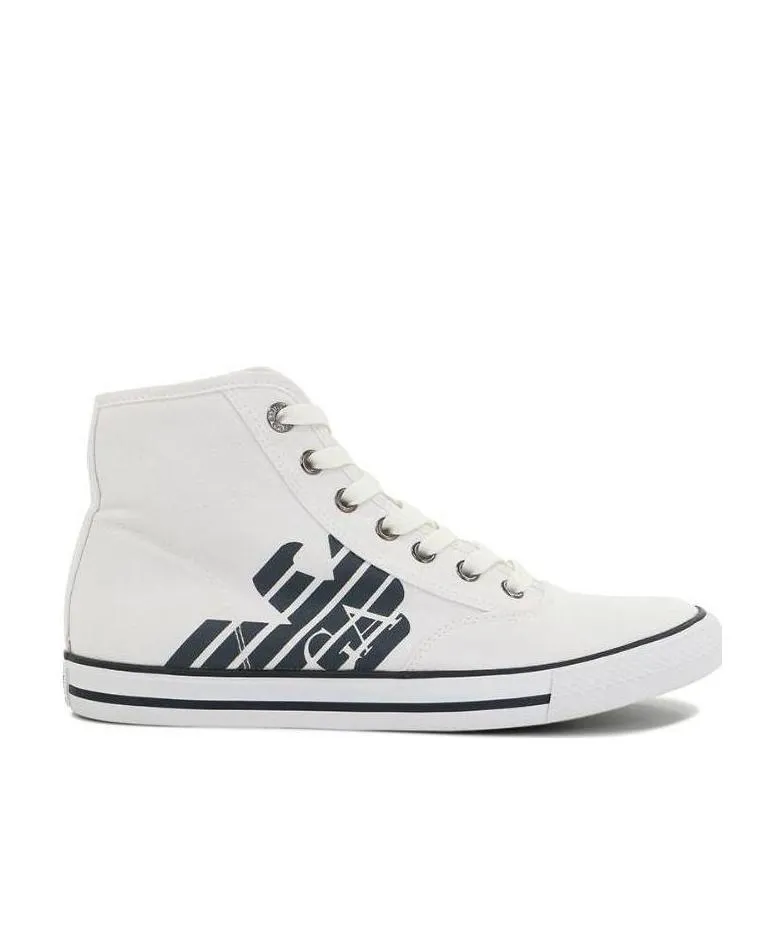 Logo High-Top Casual Sneakers
