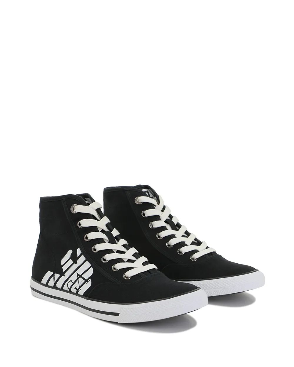 Logo High-Top Casual Sneakers