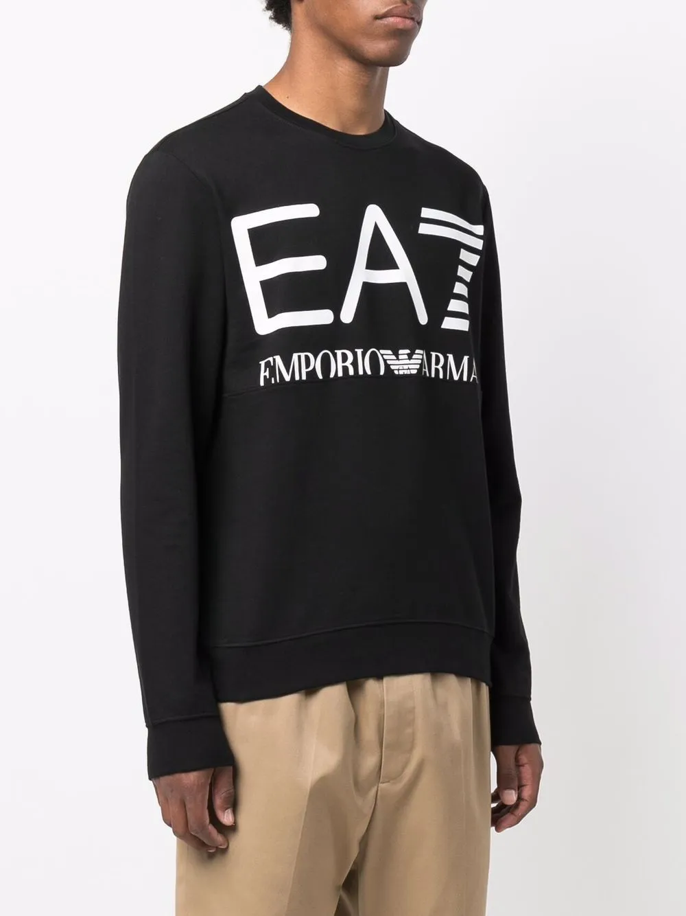 Logo-Print Cotton Sweatshirt