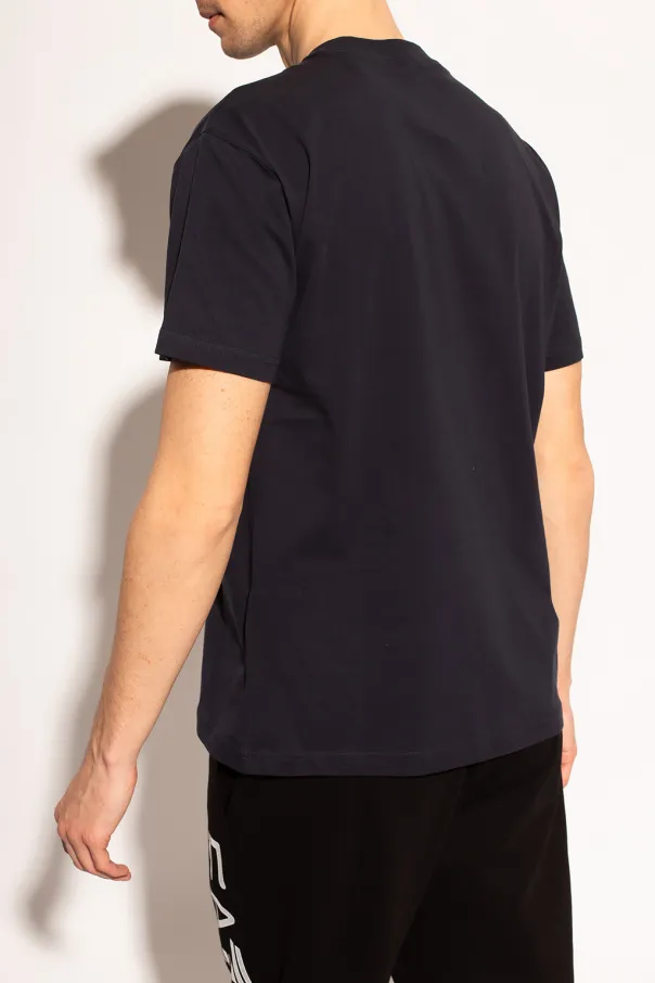 Cotton Logo-Patch T-Shirt