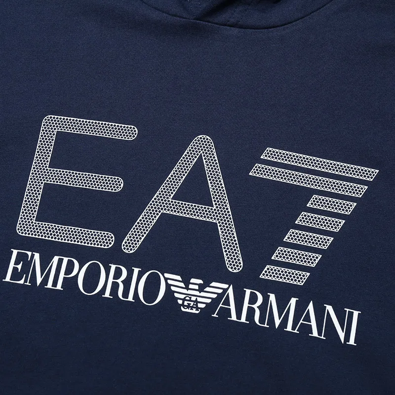 Navy Blue Logo Sweater