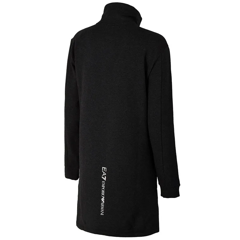 Long-Sleeved Dress With Slit