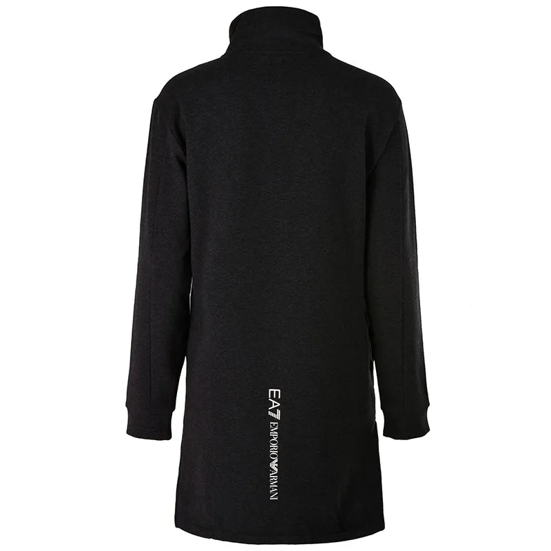 Long-Sleeved Dress With Slit