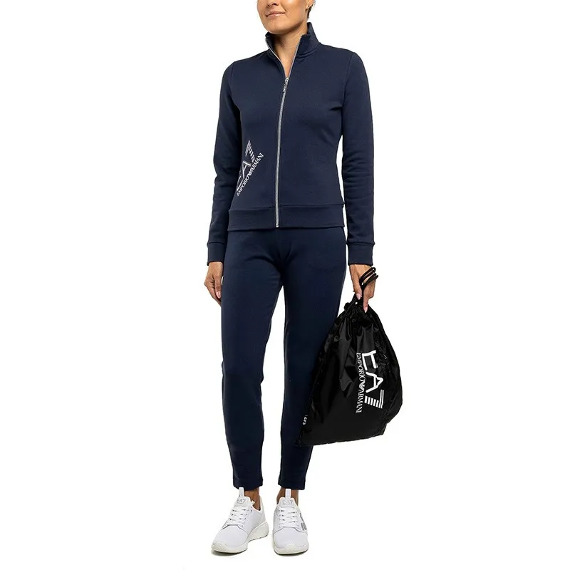 Navy Blue Sports Suit