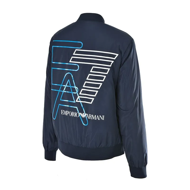 Logo Zipper Casual Jacket