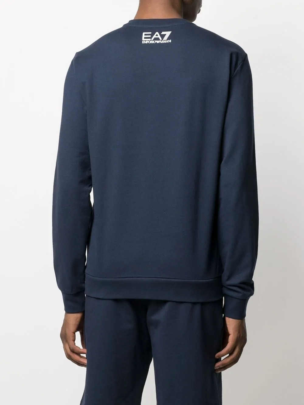Logo Print Round Neck Sweatshirt