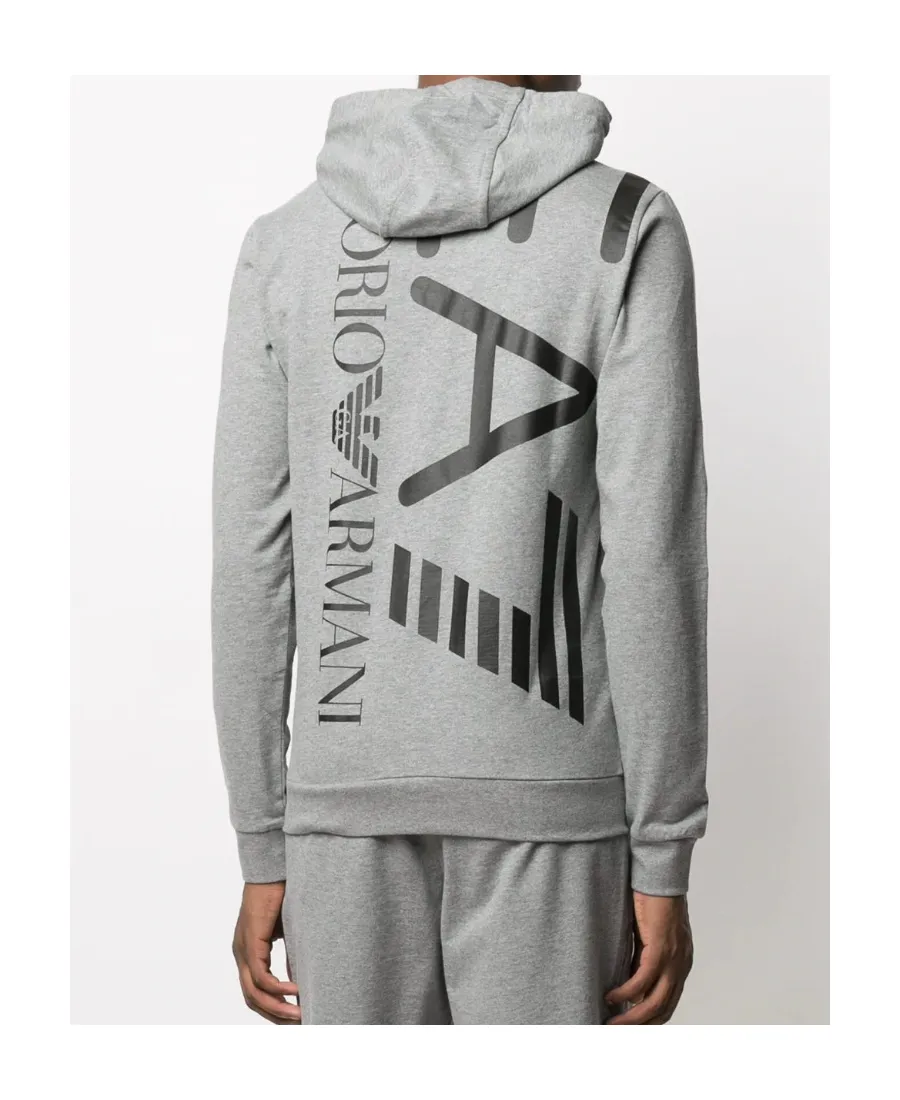Logo-Print Drawstring Hoodie