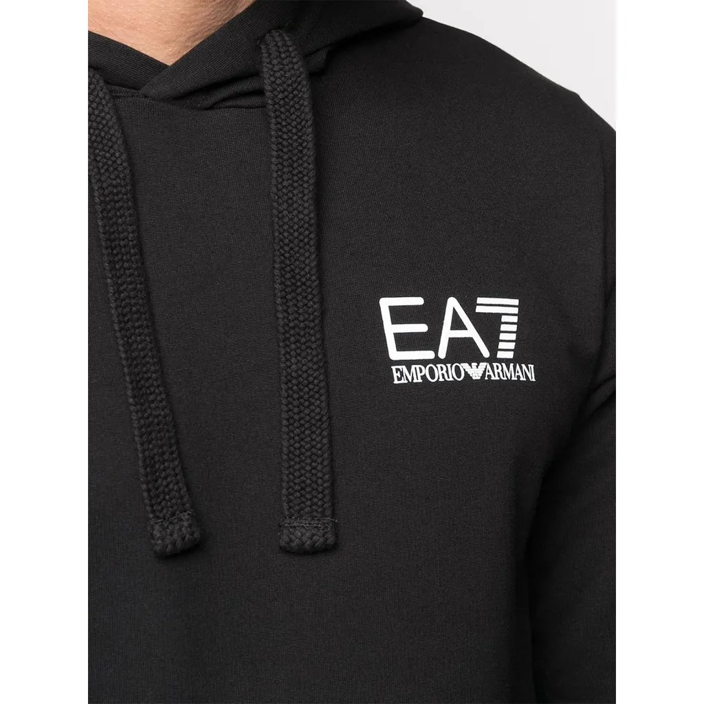 Logo-Print Drawstring Hoodie