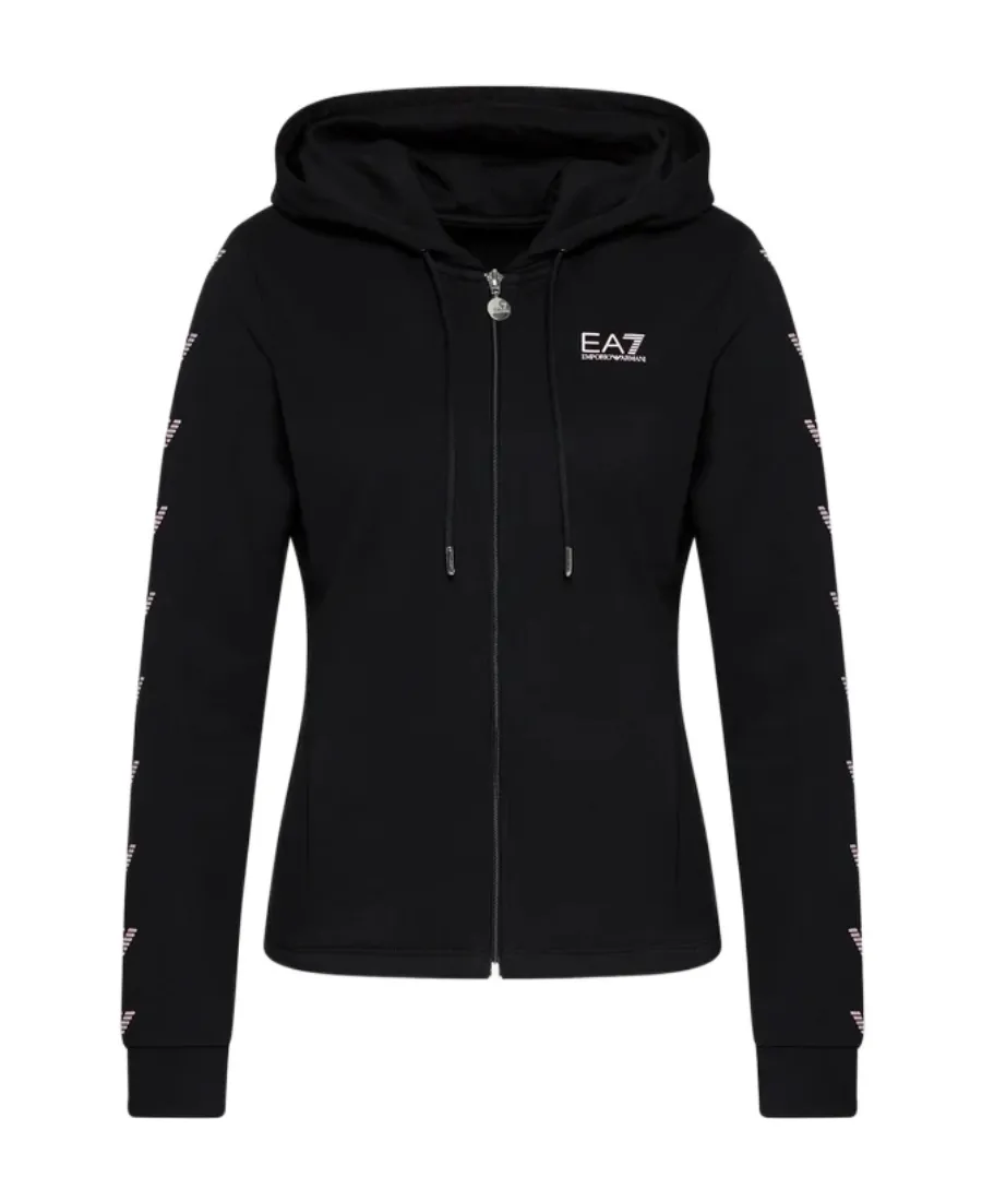 Logo Hooded Casual Coat