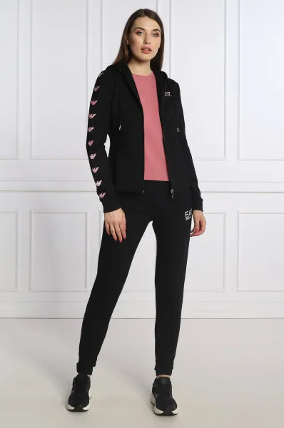 Logo Hooded Casual Coat