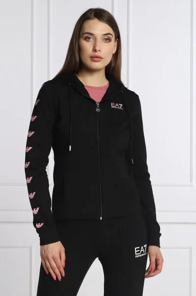 Logo Hooded Casual Coat