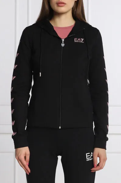 Logo Hooded Casual Coat