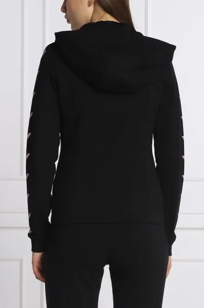 Logo Hooded Casual Coat