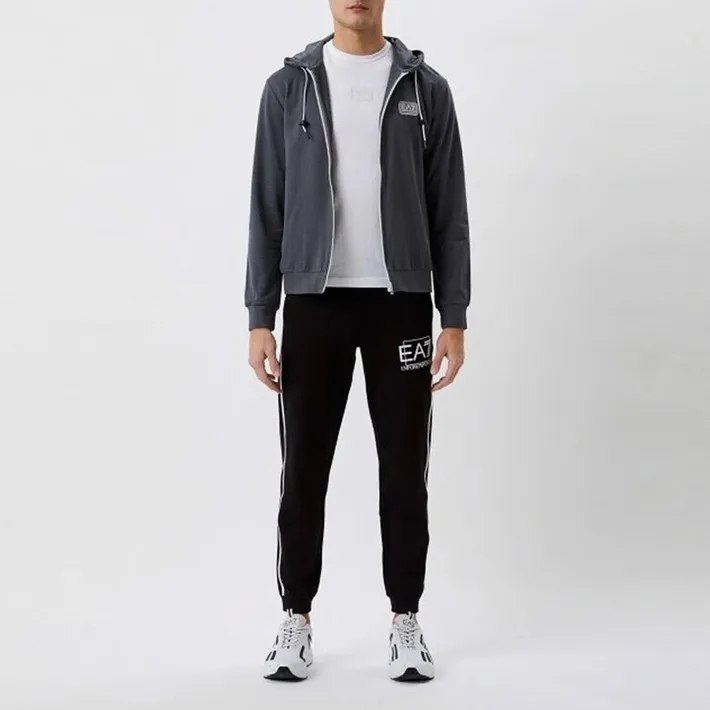 Hooded Zipper Sweater