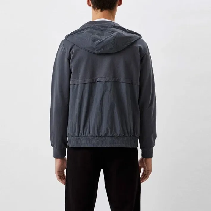 Hooded Zipper Sweater