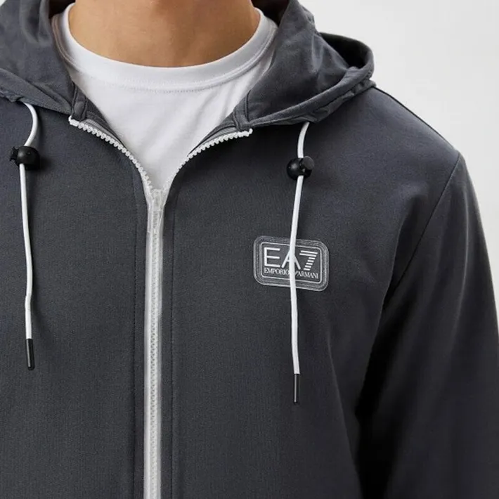 Hooded Zipper Sweater