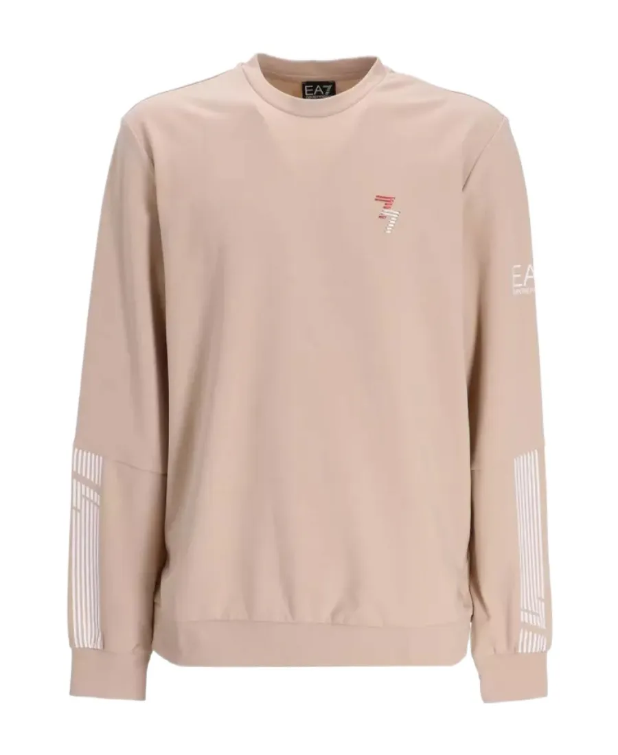 Logo-Patch Crew-Neck Sweatshirt