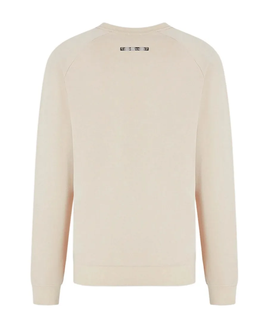Logo Printed Round Neck Sweater
