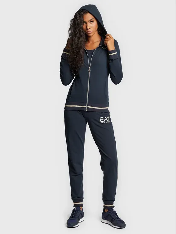 Logo Hooded Casual Coat