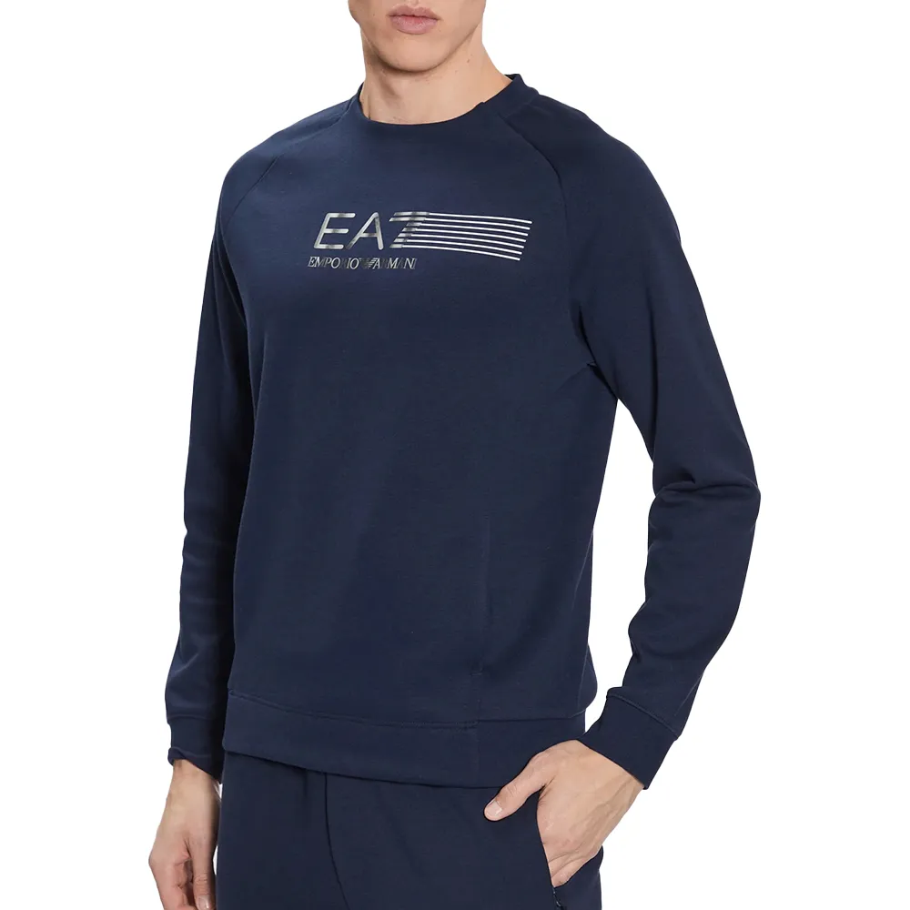 Logo Printed Round Neck Sweater
