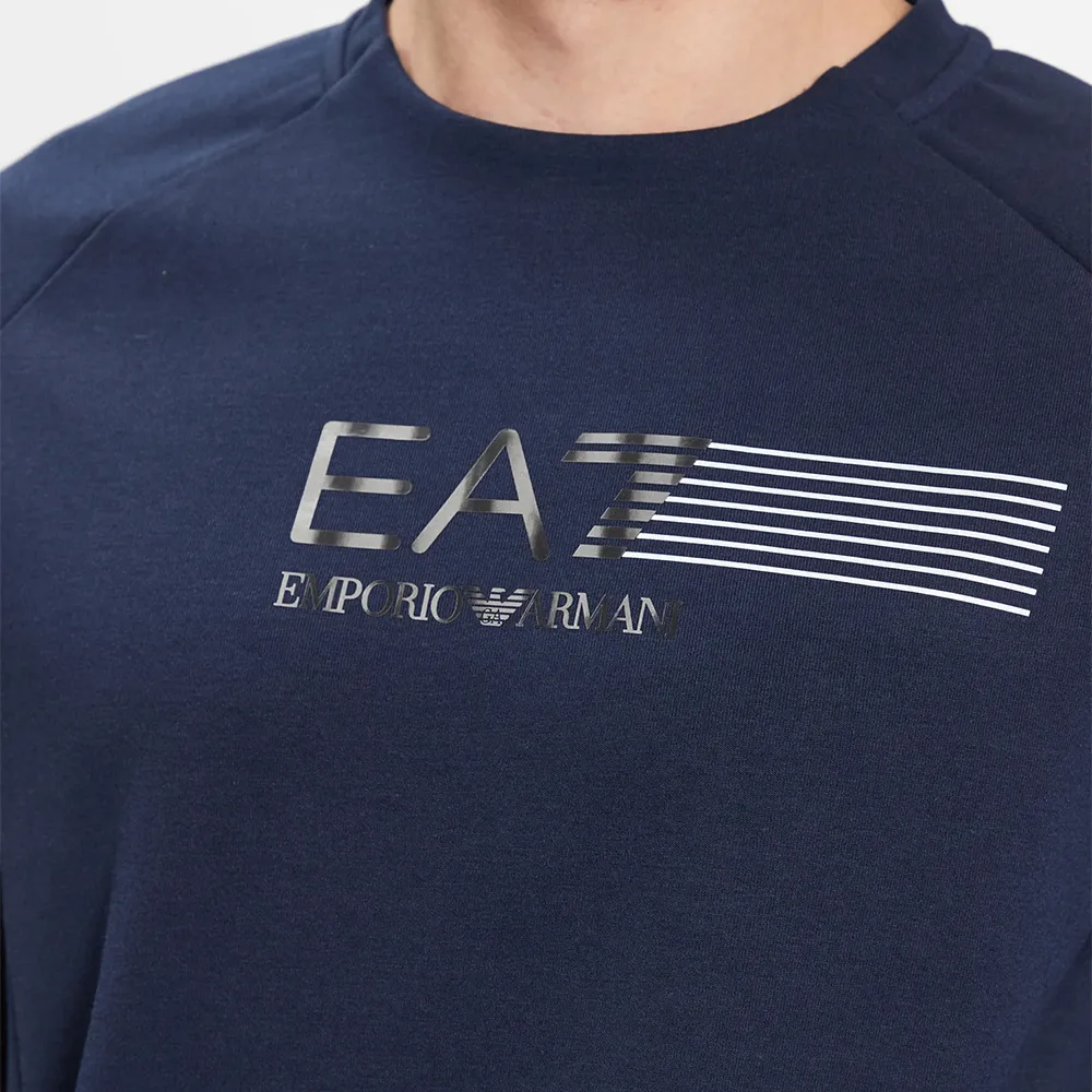 Logo Printed Round Neck Sweater