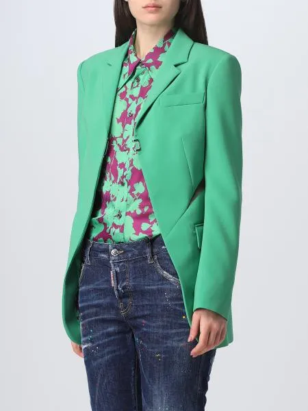 Cut-Out Detailed Long Sleeved Blazer