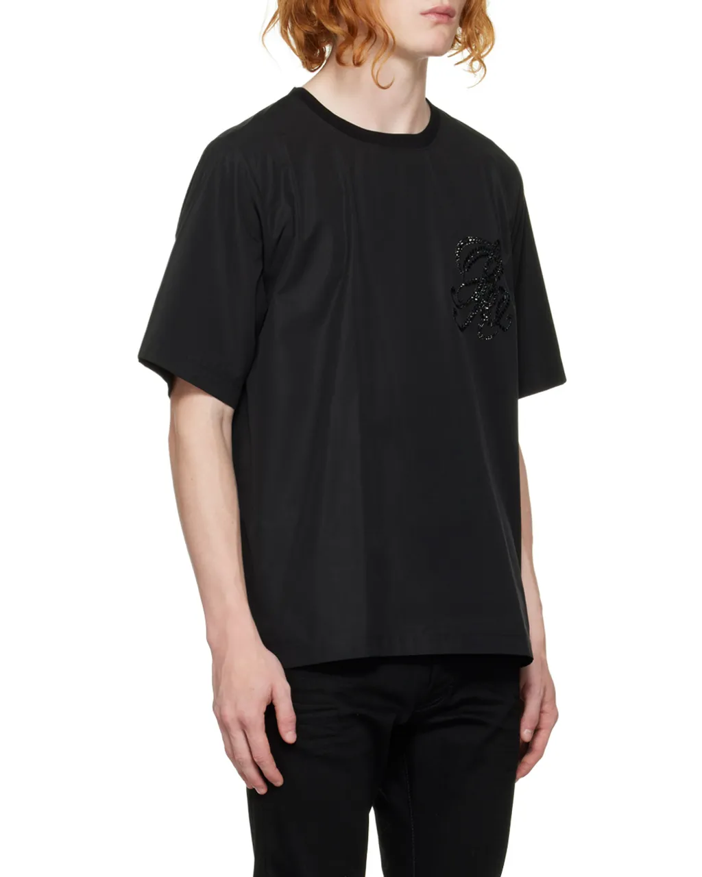 Crystal-Embellished Logo T-Shirt