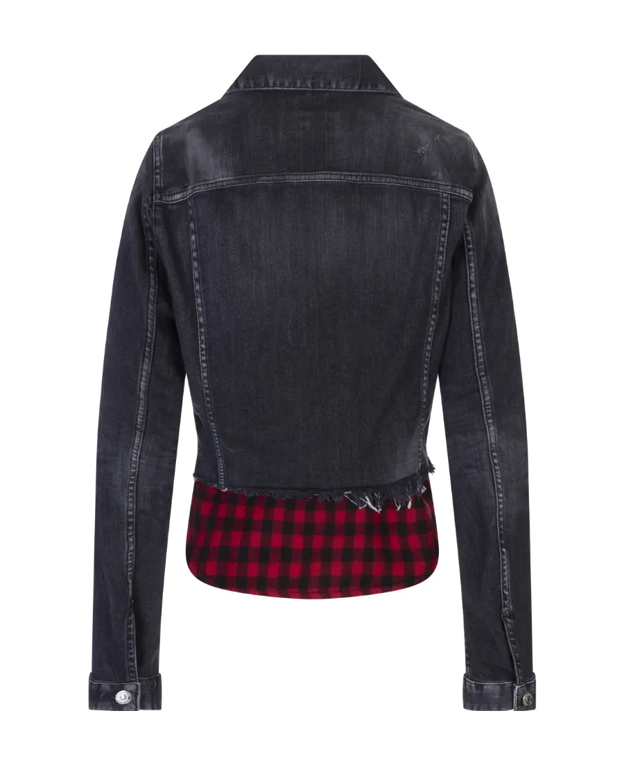 Panelled Button-Up Jacket