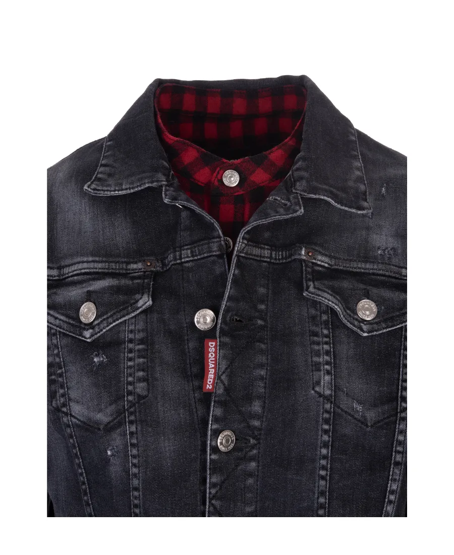 Panelled Button-Up Jacket