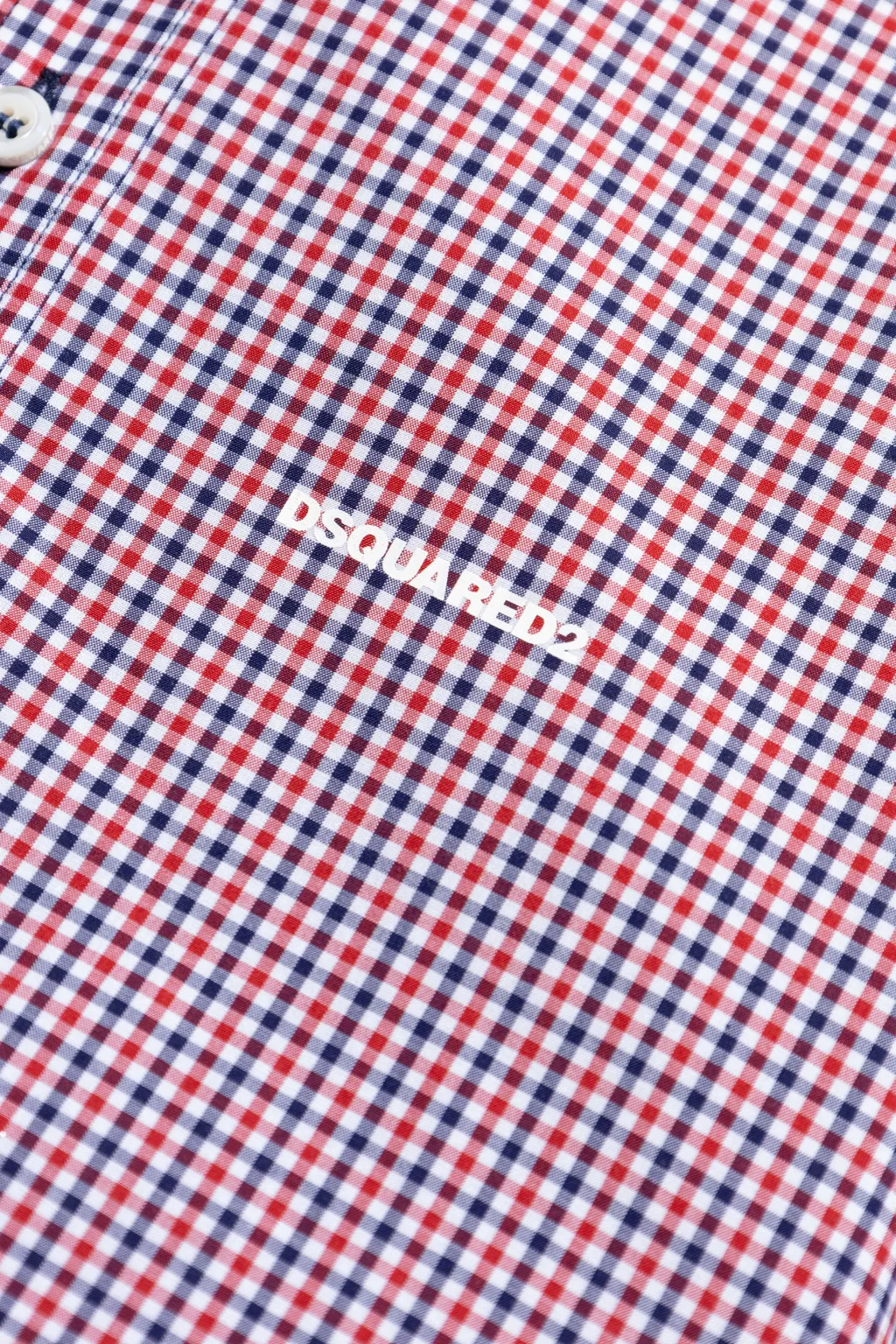 Plaid Button-Up Shirt