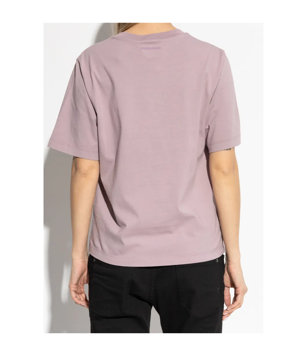 Logo Printed Short Sleeved T-Shirt