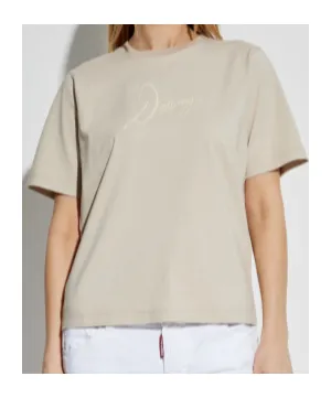 Logo Printed Short Sleeved T-Shirt