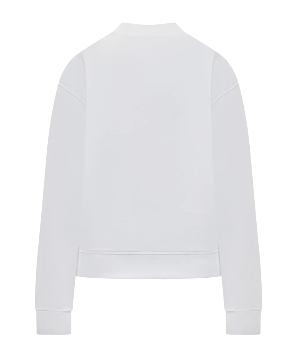Logo Printed Crewneck Sweatshirt