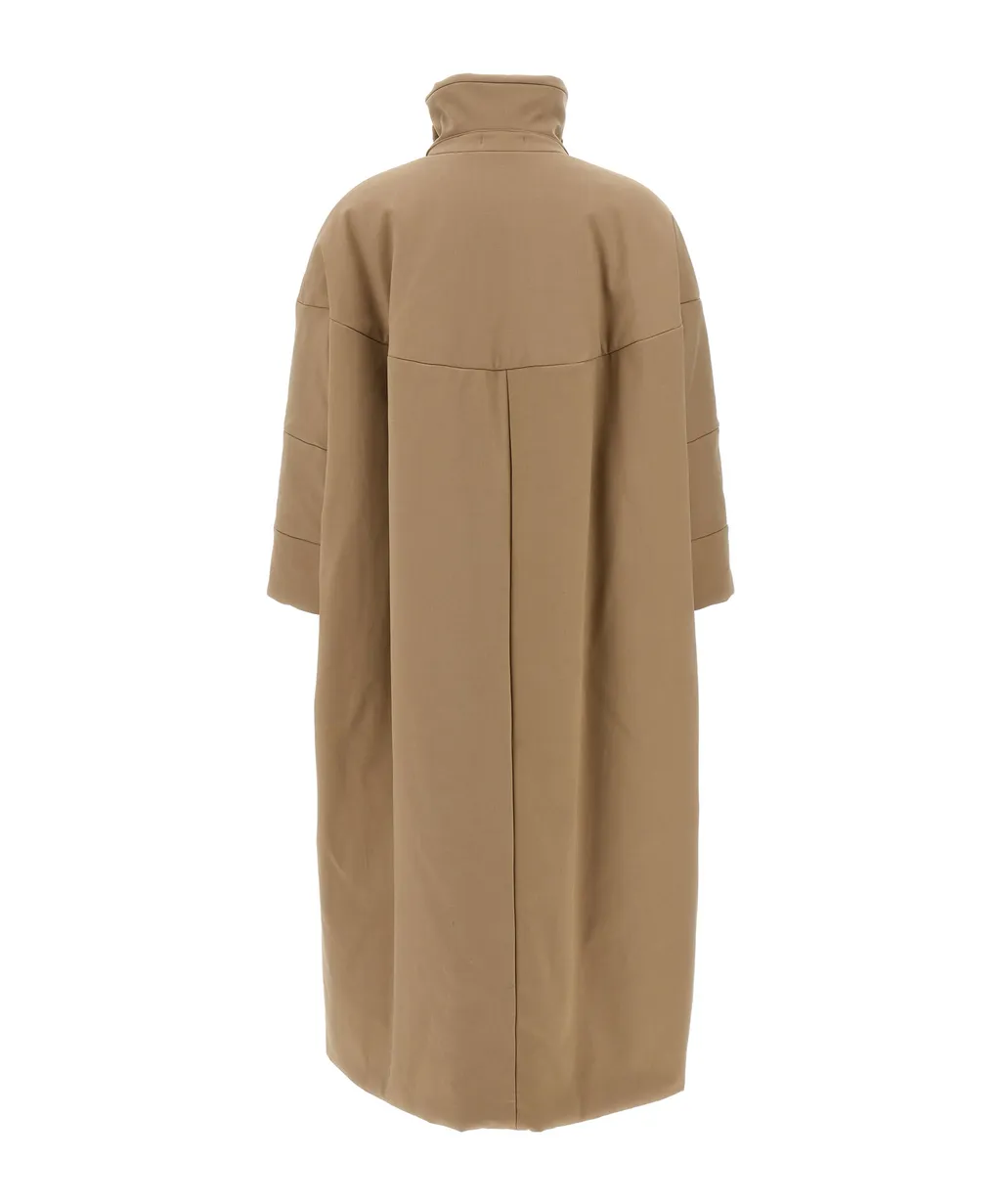 Roxana High-Neck Double Breasted Coat