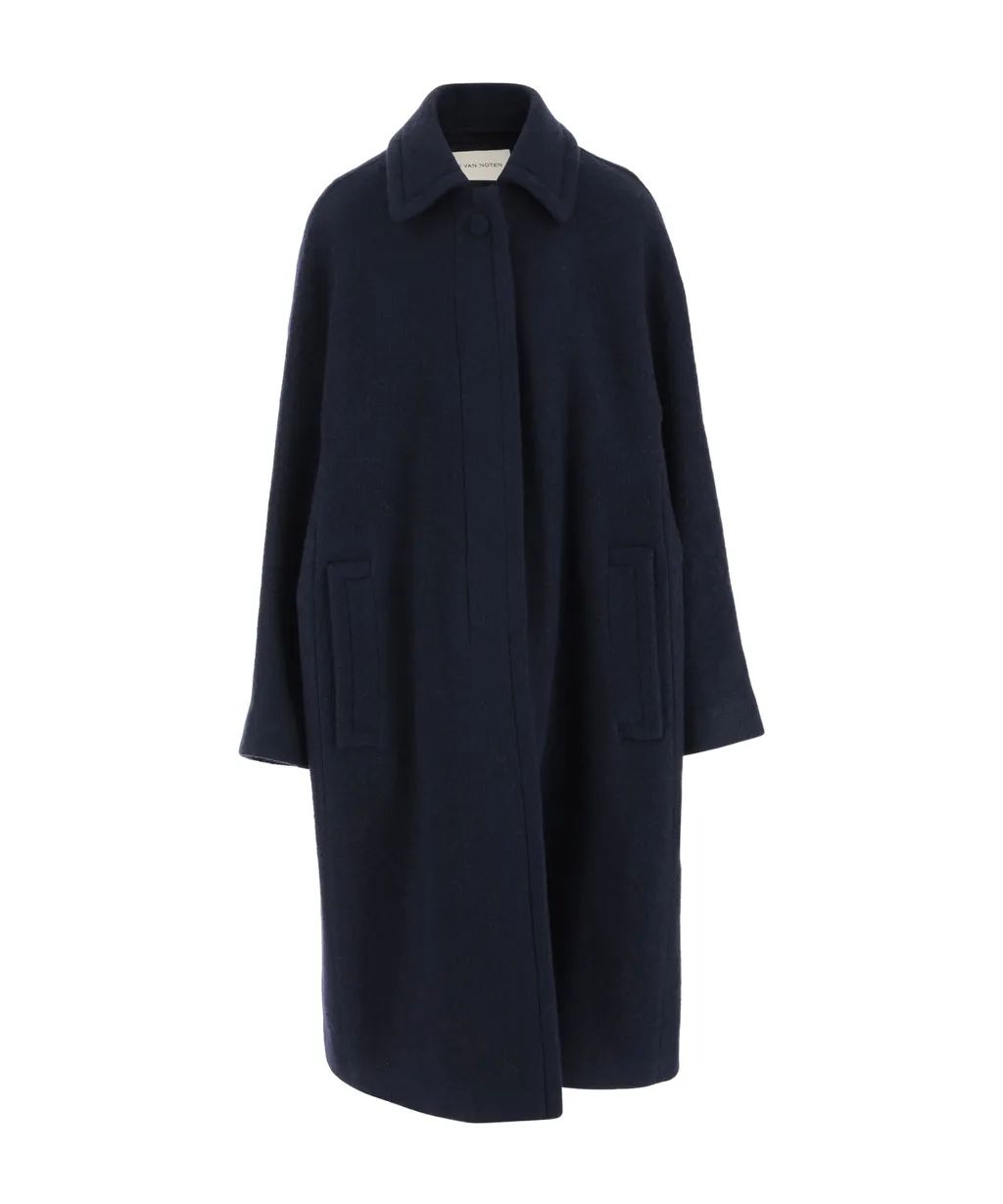 Long-Sleeved Long Coat