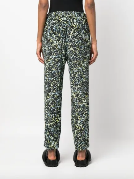 Patterned Casual Pants