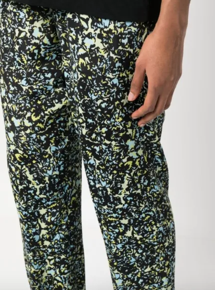 Patterned Casual Pants