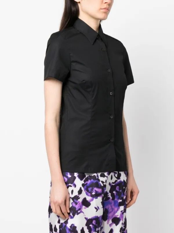 Lapel Short-Sleeved Shirt