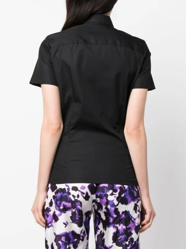 Lapel Short-Sleeved Shirt