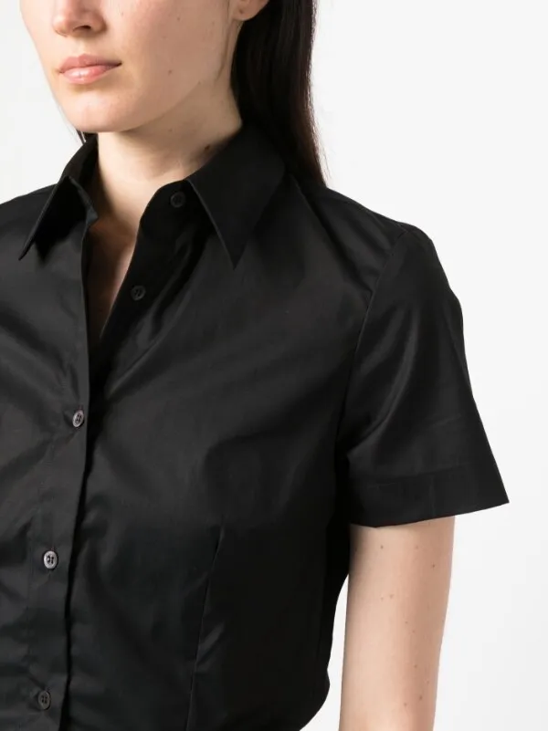 Lapel Short-Sleeved Shirt